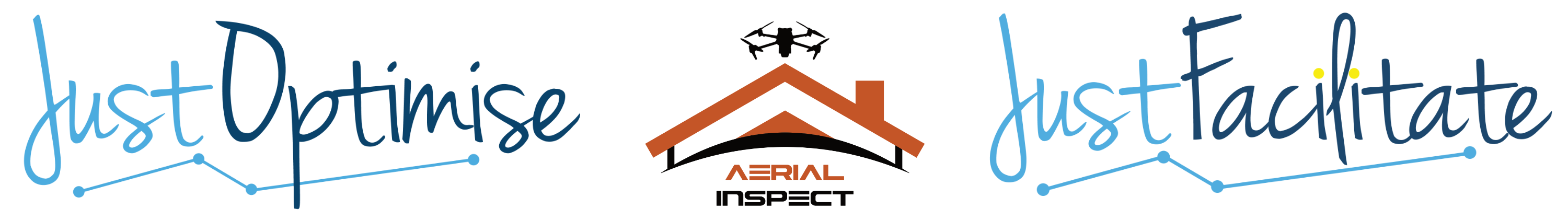 JustOptimise · JustFacilitate · AerialInspect